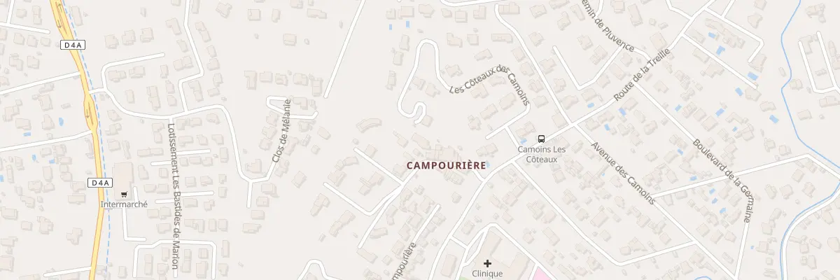 Plan du 18 Imp Campourieres à Marseille 11e Arrondissement