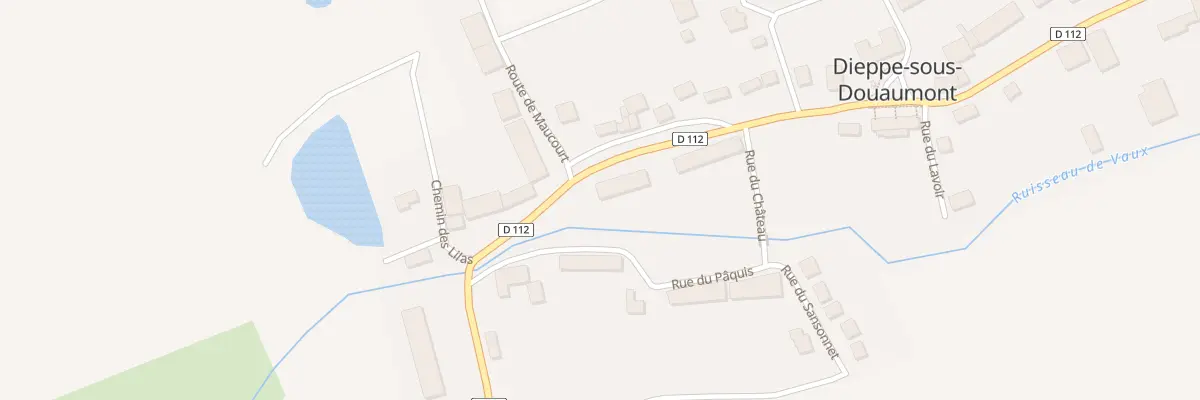 Plan du 75 Rue Mazel à Dieppe-sous-Douaumont