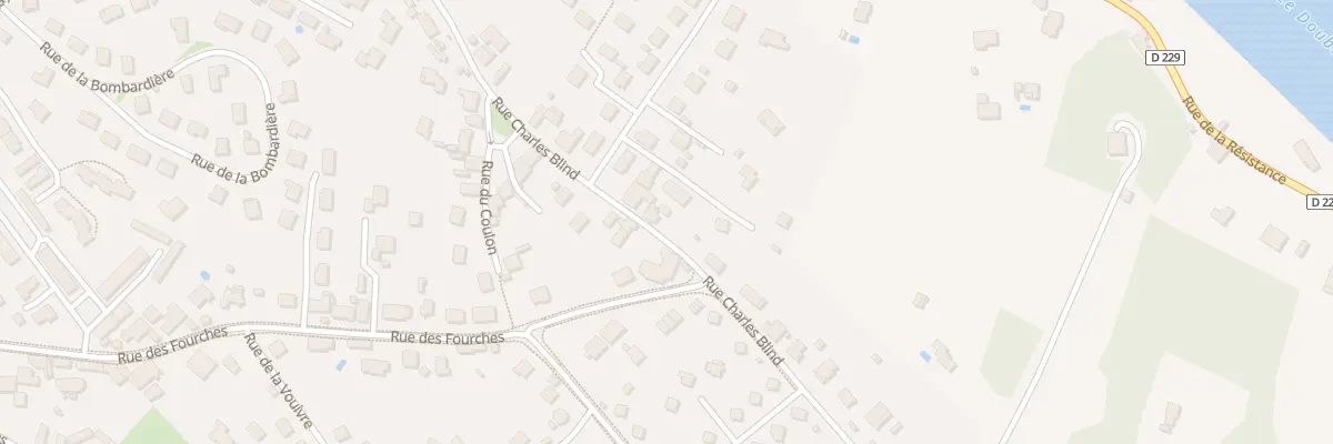 Plan du 70 Rue Charles Blind à Dole