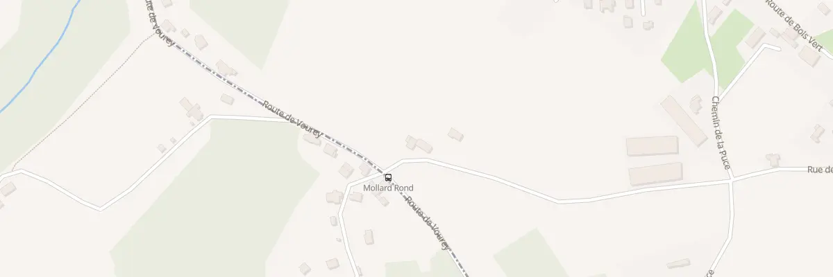 Plan du 649 Rte de Vourey à Rives