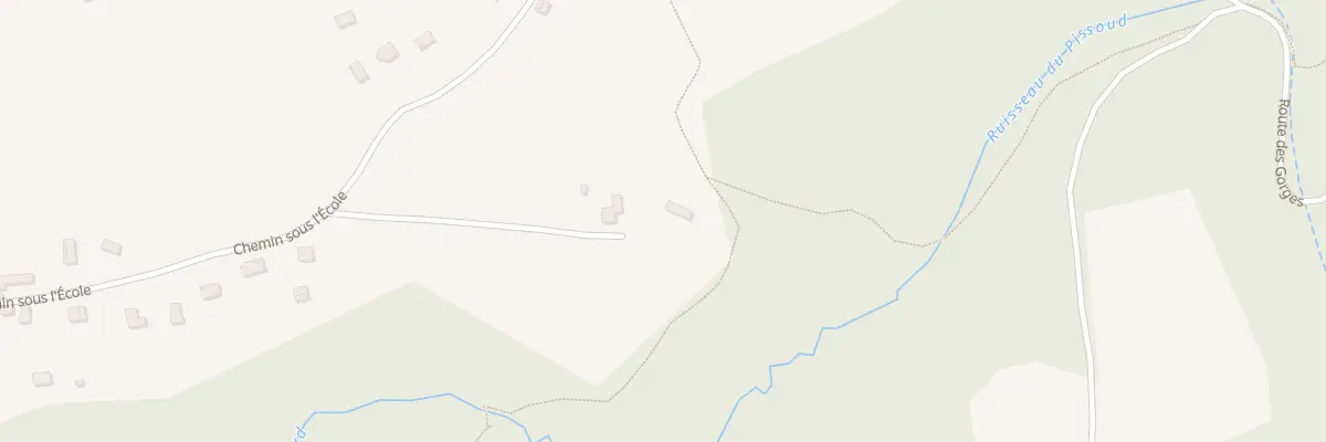 Plan du 239 Che sous l’Ecole à Faverges-de-la-Tour