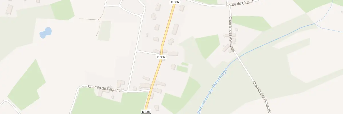 Plan du 321 Rte sous les Vernes au Bouchage