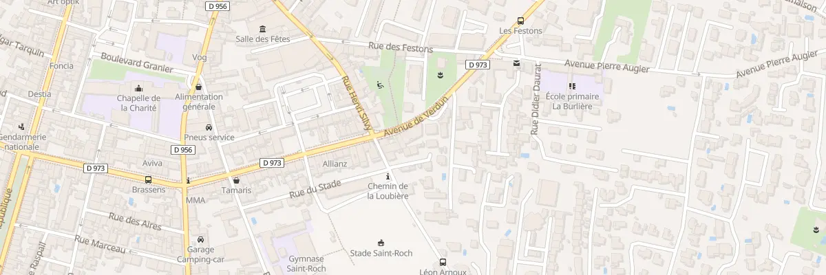 Plan du 64 Av de Verdun à Pertuis
