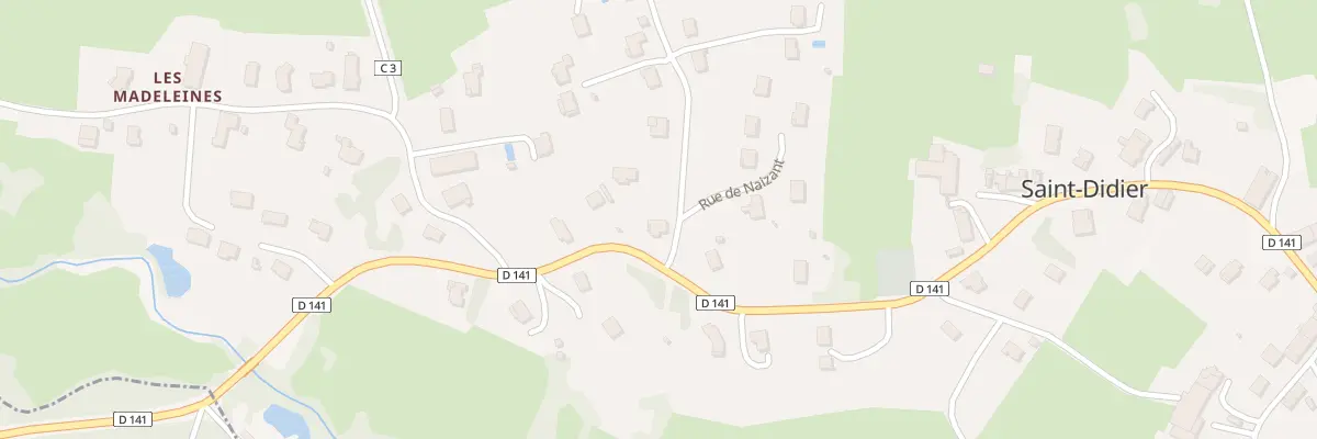 Plan du 280 Mte de l’Ecmine à Saint-Didier