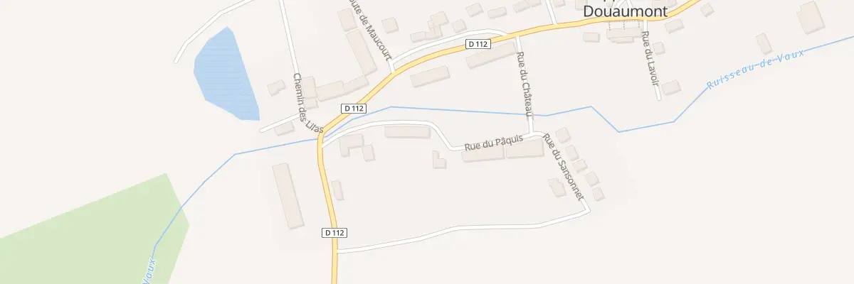 Plan du 10 Rue du Paquis à Dieppe-sous-Douaumont