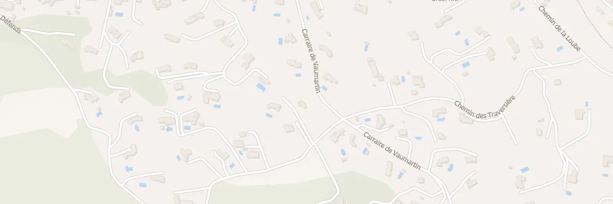 Plan du 5490 La Loube à Meyrargues