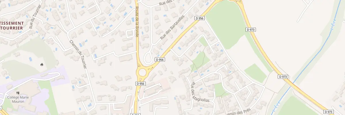 Plan du 28 Rue des Tamaris à Pertuis