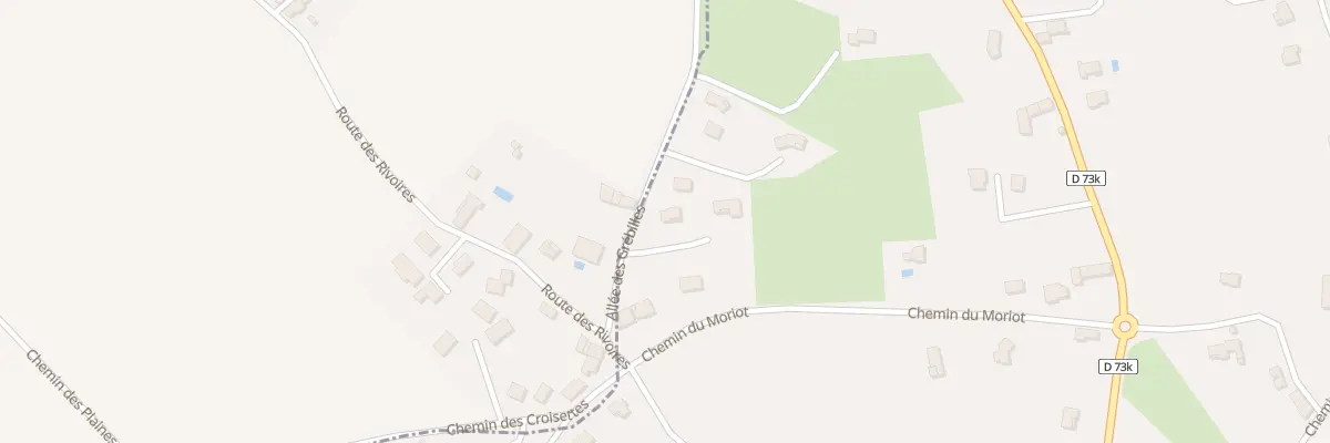 Plan du 6 All des Grébilles au Passage