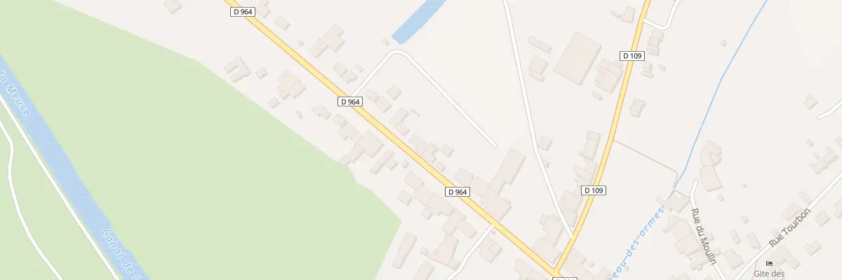 Plan du 52 Rue du Gen de Gaulle à Lacroix-sur-Meuse