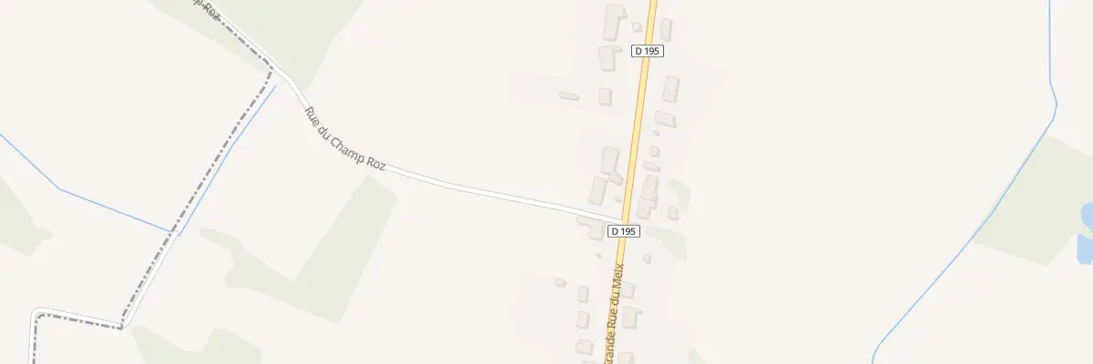 Plan du 599 Grande Rue du Meix à Lombard