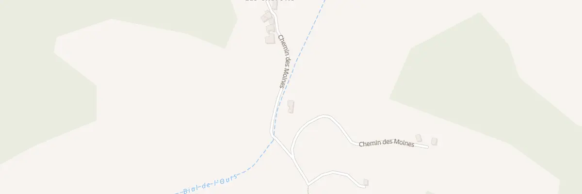 Plan du 171 Che des Moines à Charens