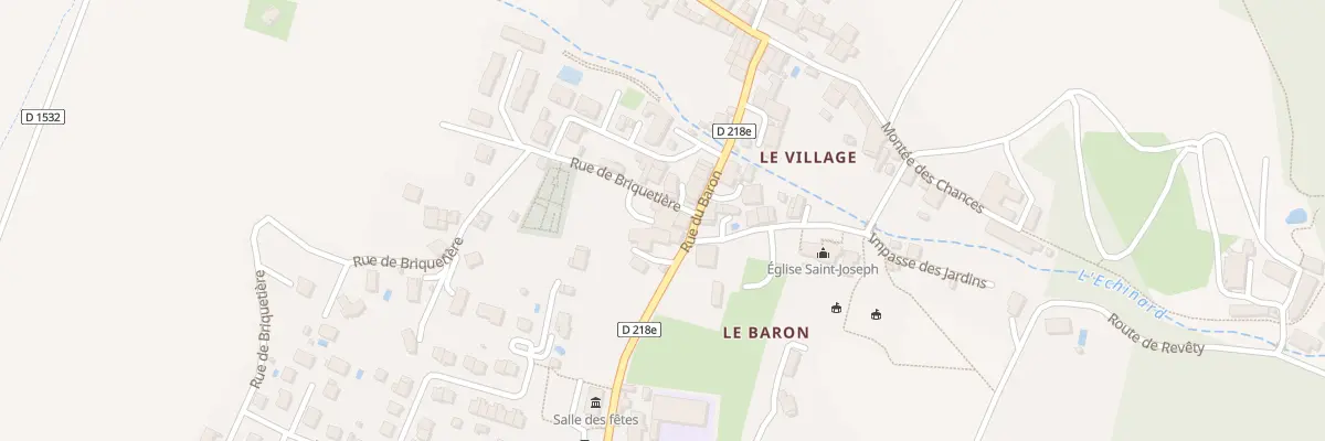Plan du 160 Rue du Baron à La Rivière