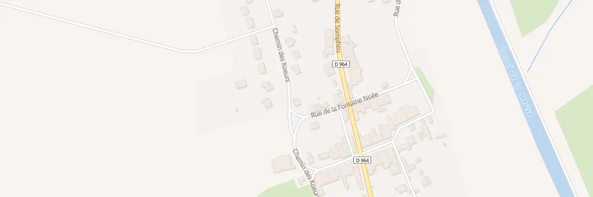 Plan du 7 Cr des Koeurs à Sampigny