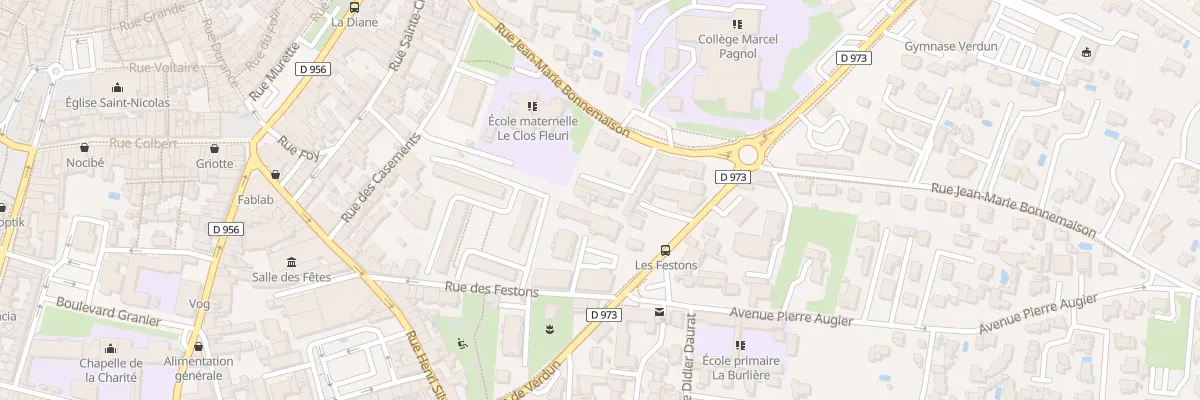 Plan du 232 Rue Jean-Marie Bonnemaison à Pertuis