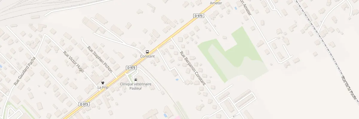 Plan du 6 Rue Benjamin Constant à Dole
