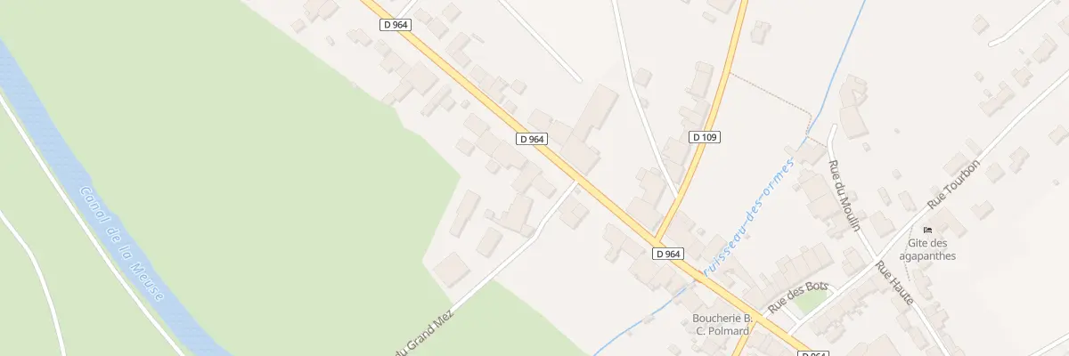 Plan du 63 Rue du Gen de Gaulle à Lacroix-sur-Meuse
