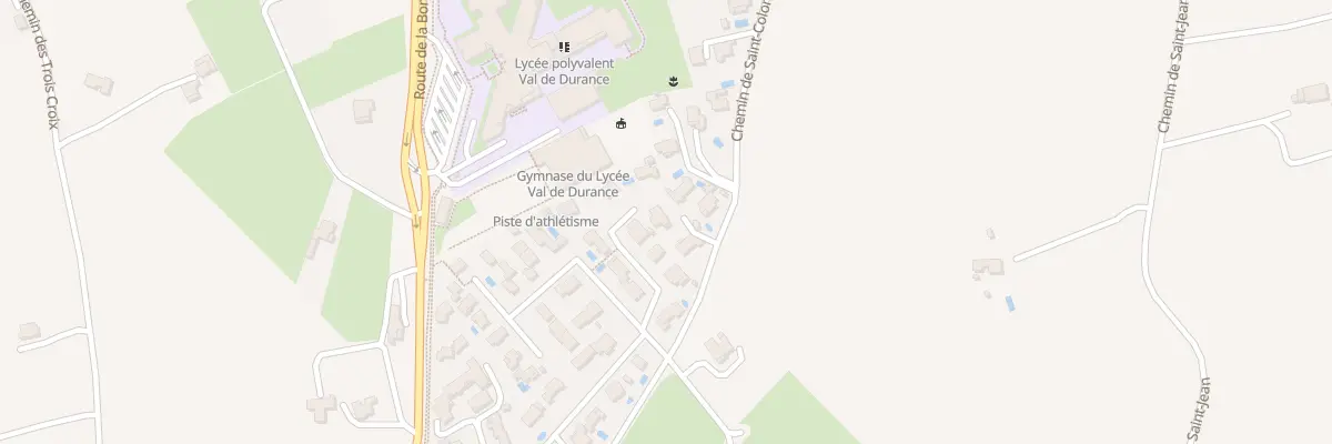 Plan du 1 Saint-Colomé à Pertuis
