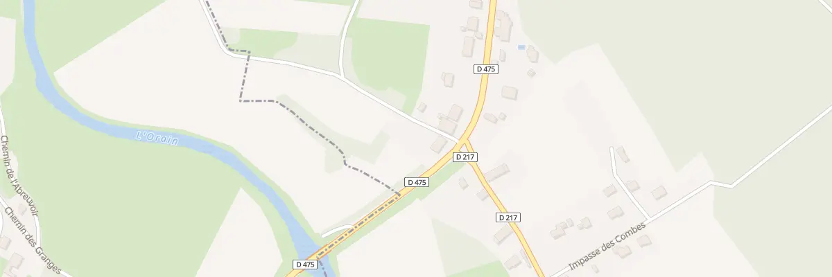 Plan du 1 Rte de Dole à Villers-Robert