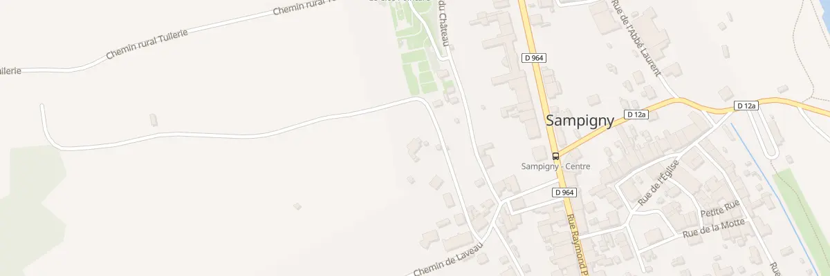 Plan du 8 Cr des Roches à Sampigny