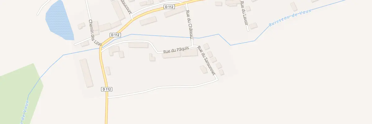 Plan du 20 Rue du Paquis à Dieppe-sous-Douaumont