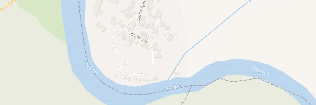 Plan du 5 Rue de la Jus à Broye-Aubigney-Montseugny