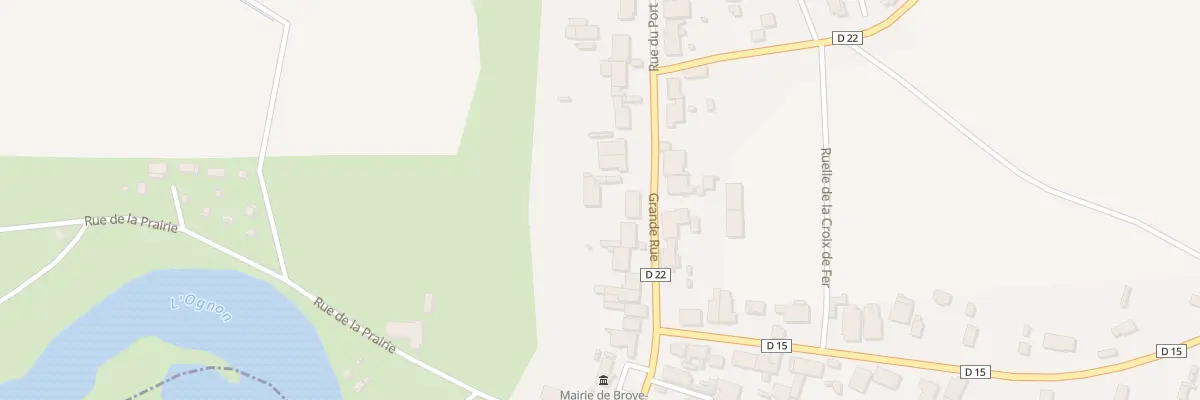 Plan du 39 Gr Grande Rue A Broye à Broye-Aubigney-Montseugny
