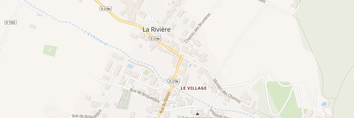 Plan du 7 Rue de la Charriere à La Rivière