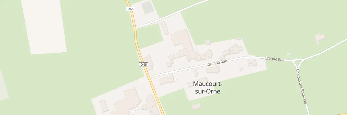 Plan du 14 Gr Grande Rue à Maucourt-sur-Orne