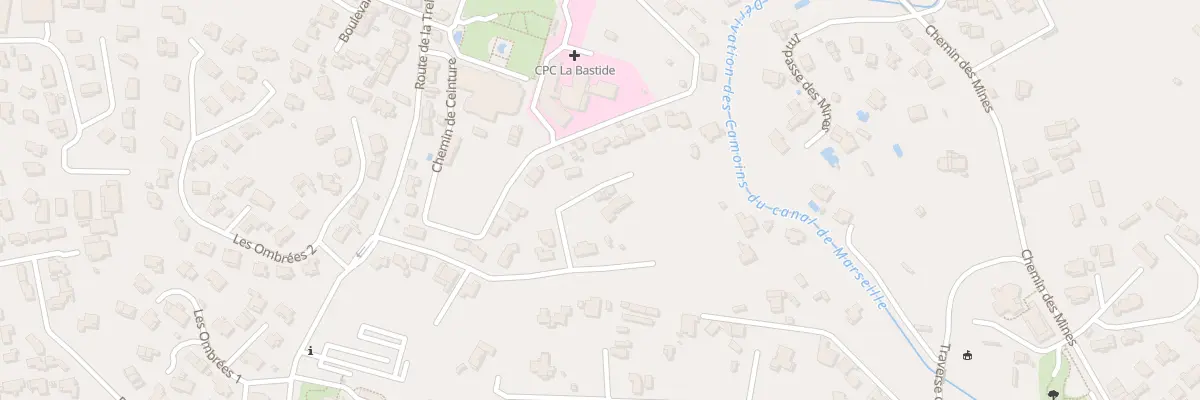 Plan du 22 Rte de la Treille à Marseille 11e Arrondissement