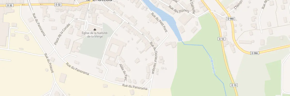 Plan du 24 Rue du Docteur Herique à Gondrecourt-le-Château