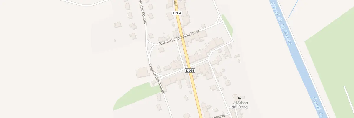 Plan du 15 Rue de la Fontaine Ste Lucie à Sampigny