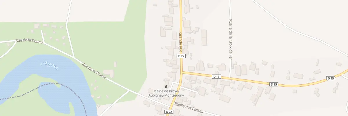 Plan du 31 Gr Grande Rue A Broye à Broye-Aubigney-Montseugny