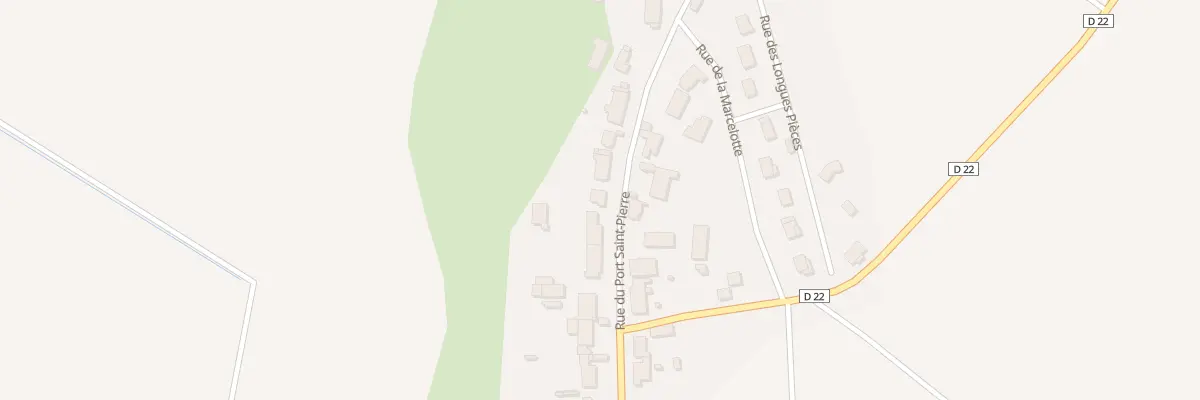 Plan du 11 Rue du Port Saint Pierre à Broye-Aubigney-Montseugny