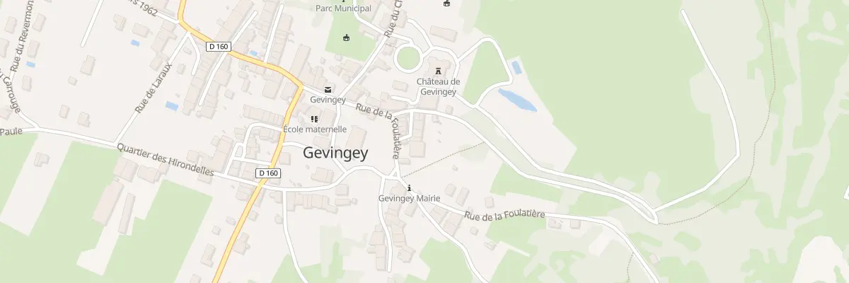 Plan du 11 Qua de la Sombarde à Gevingey