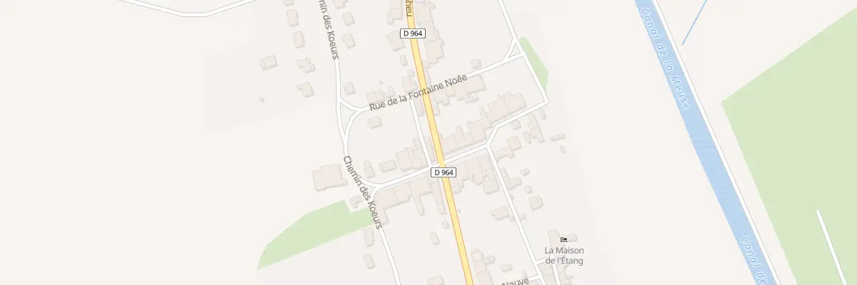 Plan du 22 Rue de Sompheu à Sampigny