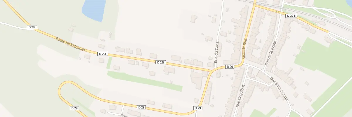 Plan du 16 Rte de Velosnes à Charency-Vezin