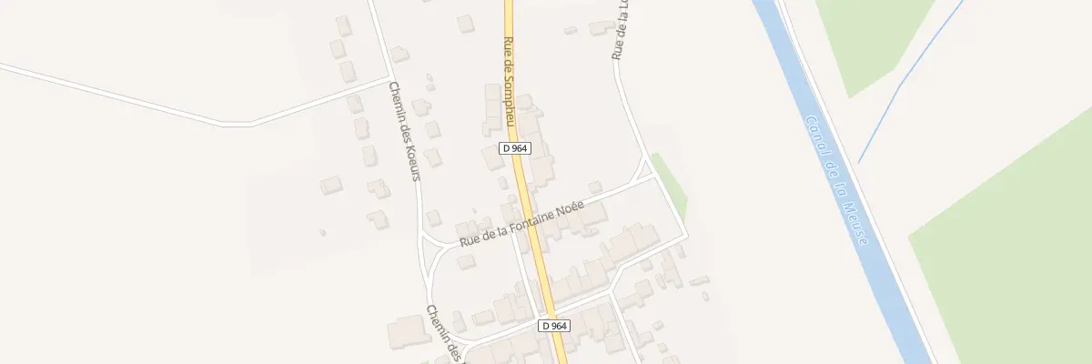 Plan du 23 Rue de Sompheu à Sampigny