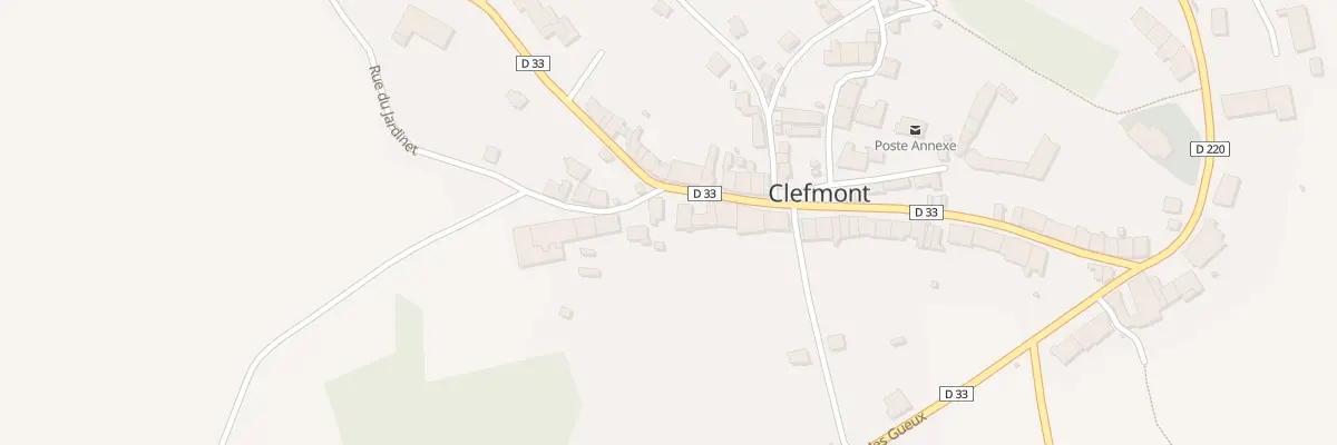 Plan du 47 Rue Gouriere à Clefmont