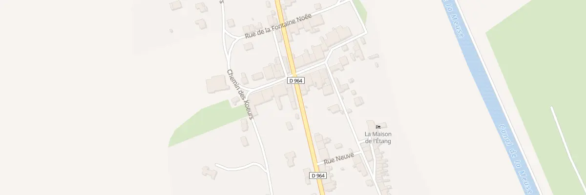 Plan du 16 Rue de Sompheu à Sampigny
