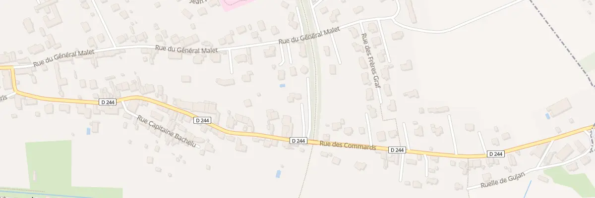 Plan du 72 Rue des Commards à Dole