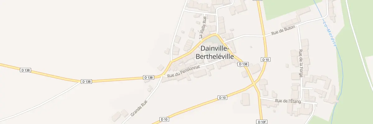 Plan du 13 Rue de l’Eglise à Dainville-Bertheléville