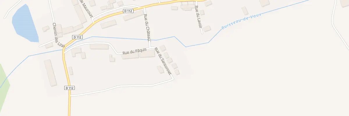 Plan du 5 Rue du Sansonnet à Dieppe-sous-Douaumont