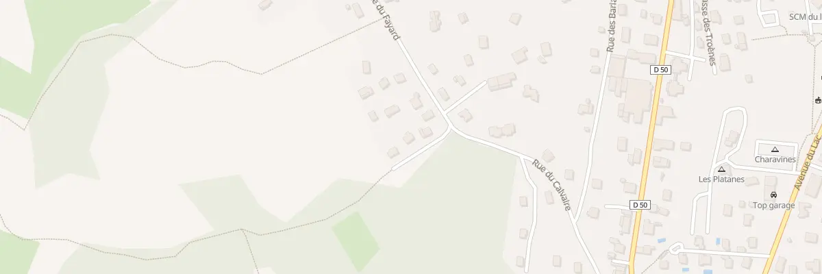 Plan du 402 Rue du Fayard à Charavines