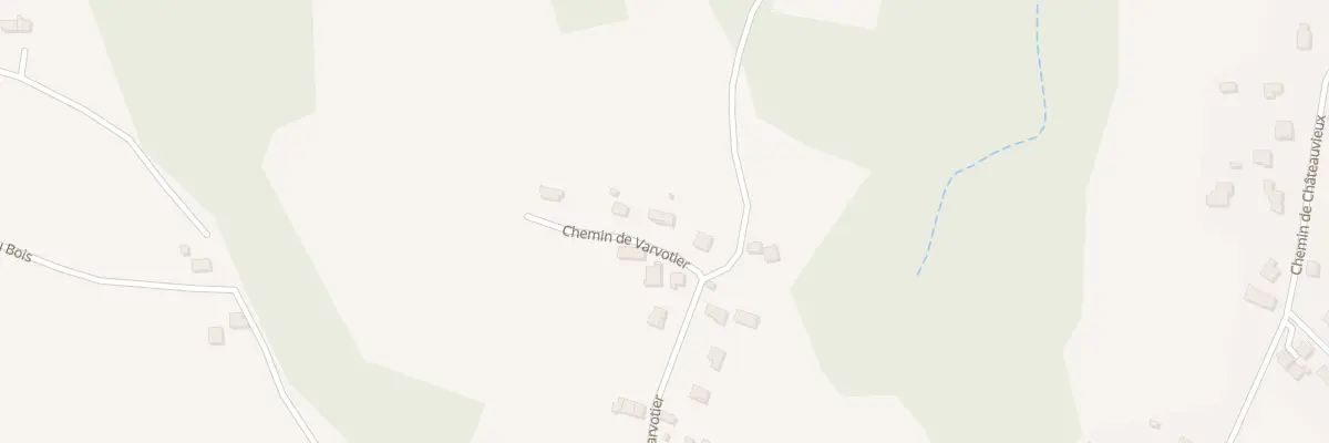 Plan du 338 Che de Varvotier à Faverges-de-la-Tour