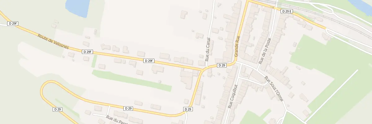 Plan du 12 Rte de Velosnes à Charency-Vezin