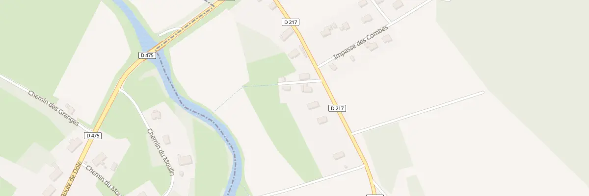 Plan du 8 Rue du Val d’Orain à Villers-Robert