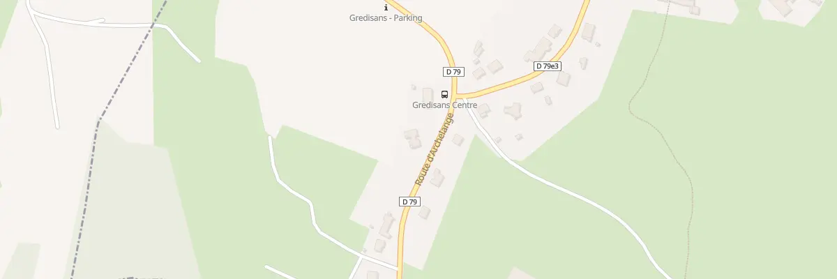 Plan du 2B Rte d’Archelange à Gredisans