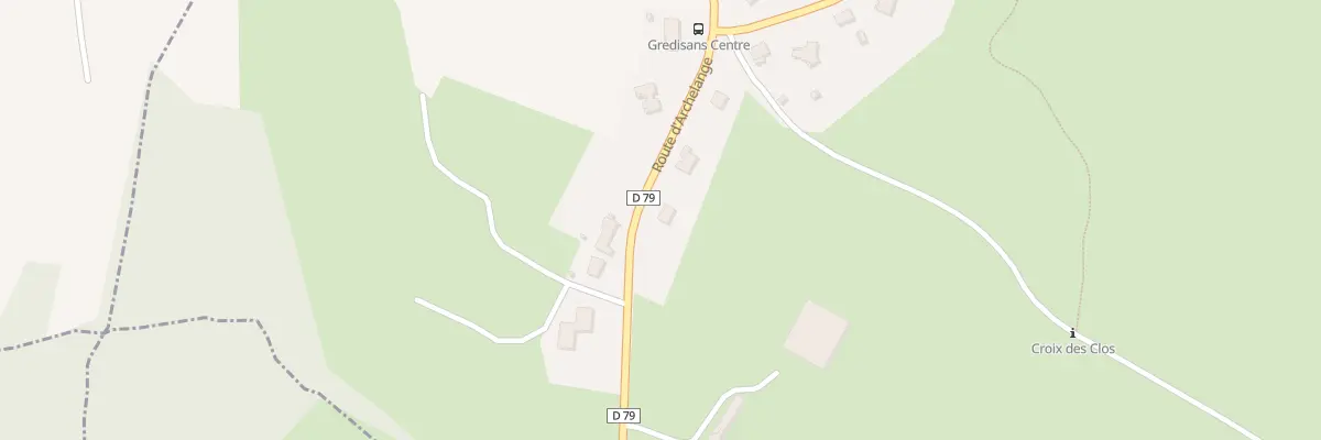 Plan du 5 Rte d’Archelange à Gredisans