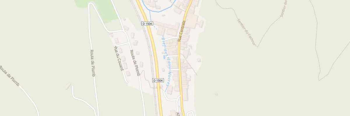 Plan du 77 Rue Centrale à Tenay