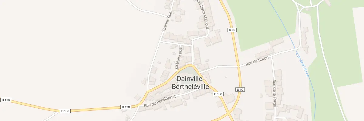 Plan du 20 Rue de l’Eglise à Dainville-Bertheléville